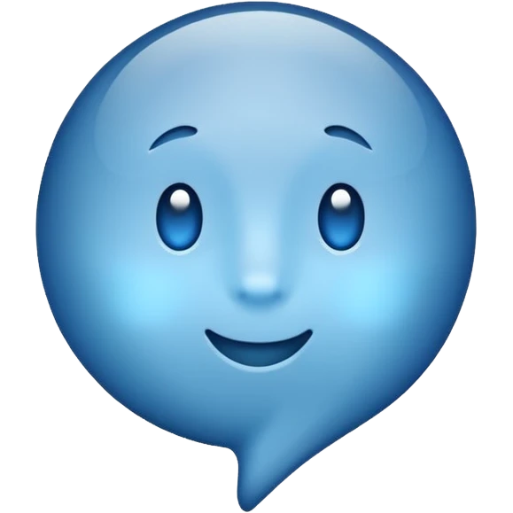 Blue tick emoji