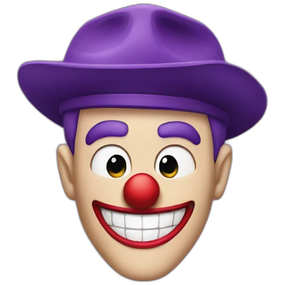 Joker with cap  emoji