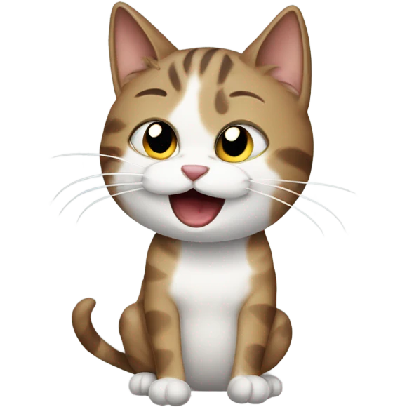 Cat throwing up  emoji