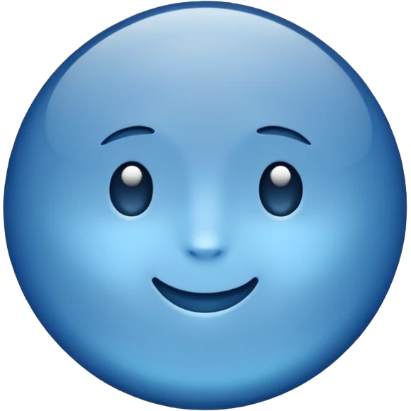 Blue tick  emoji