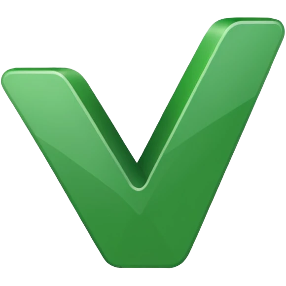 Green check mark no background emoji