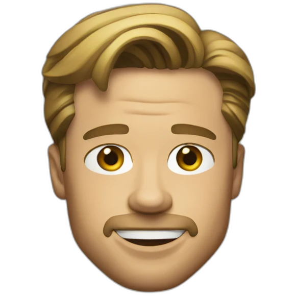 Brad pitt emoji