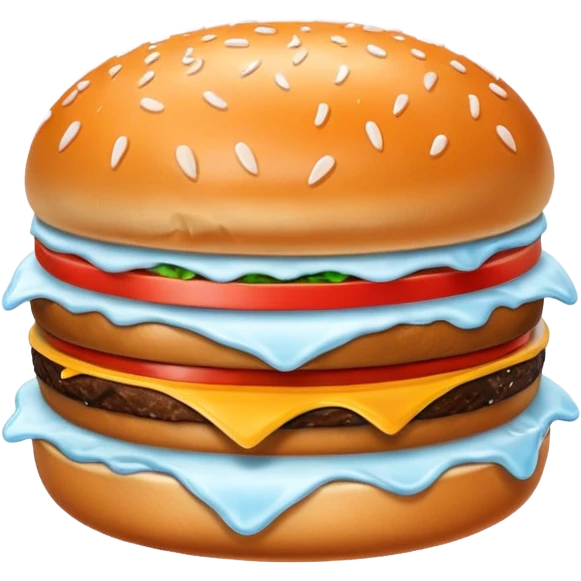 ice burger emoji