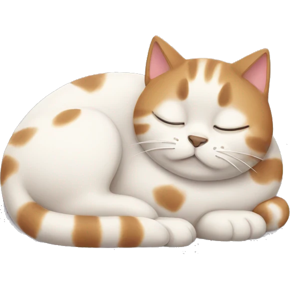 sleepy cat emoji