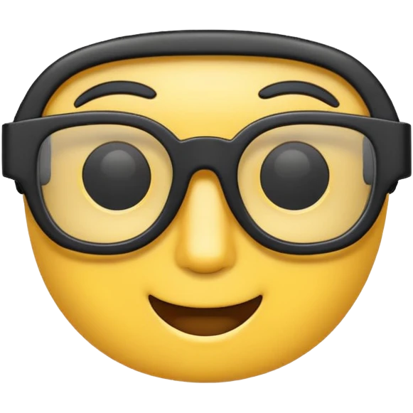 3d glasses emoji