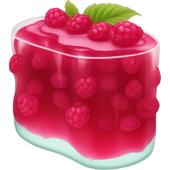 raspberry jelly emoji