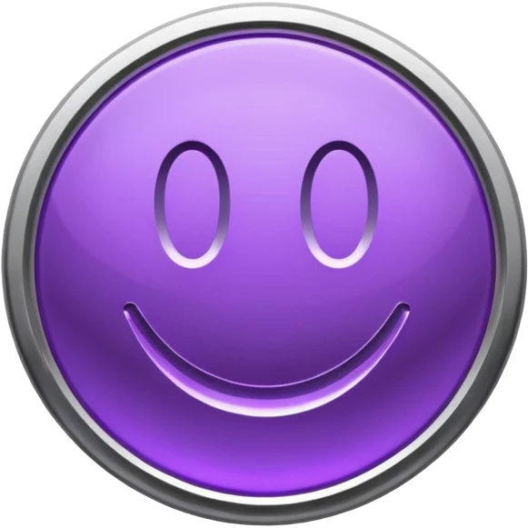 purple coin emoji