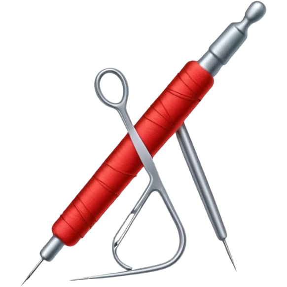 sewing needle with thread emoji