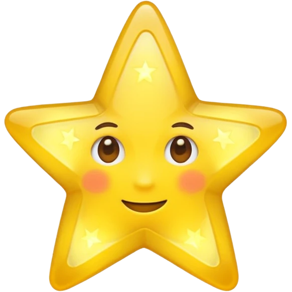 una estrella emoji