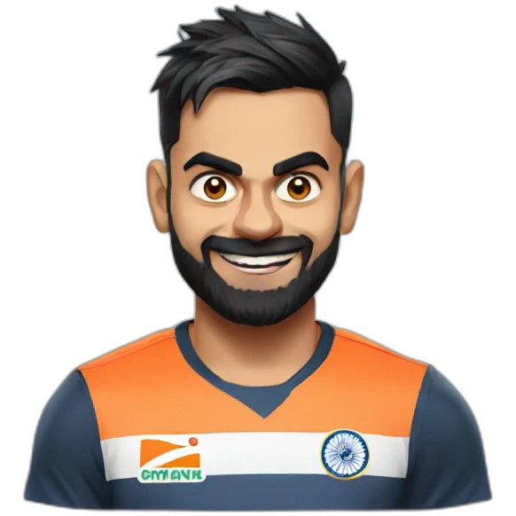 VIRAT KOHLI emoji