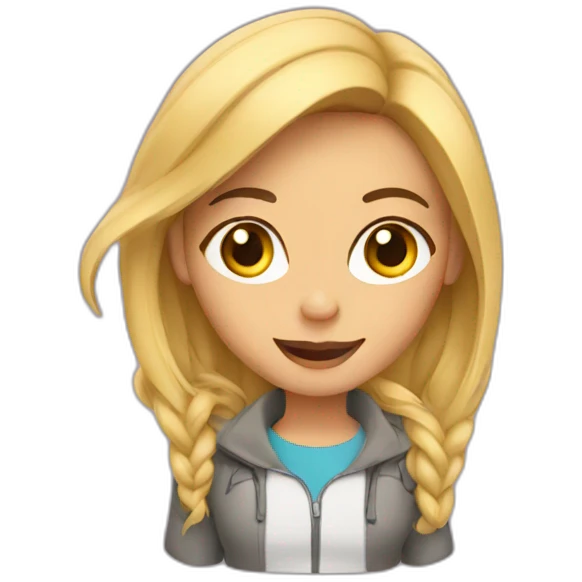 Driving girl  emoji