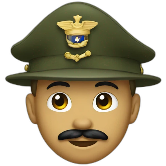 Mickey militaire emoji