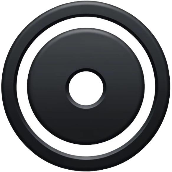 Make to round circles and one long line emoji