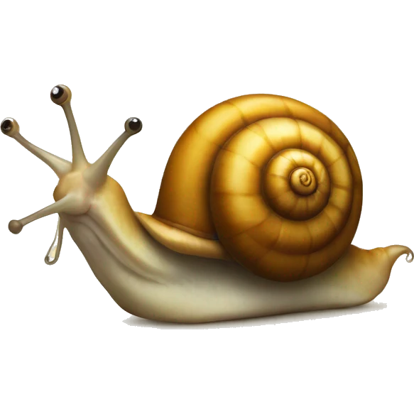  Buxom snail emoji