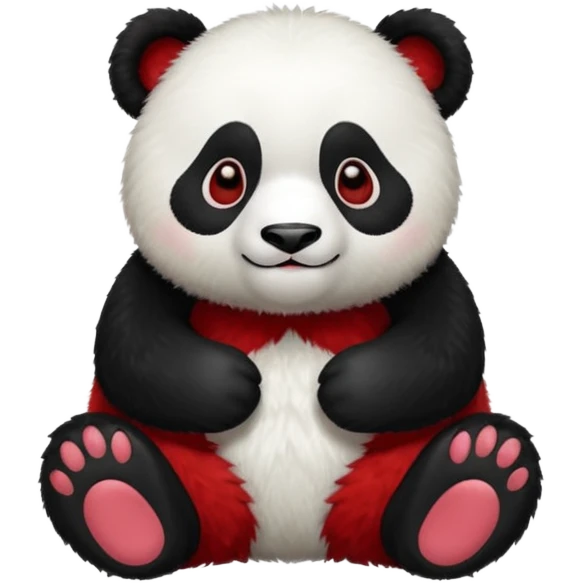panda red emoji