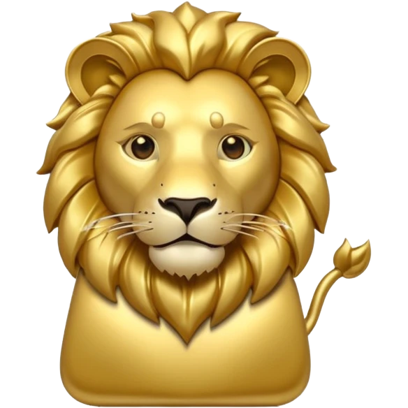 Lion like iphone  emoji