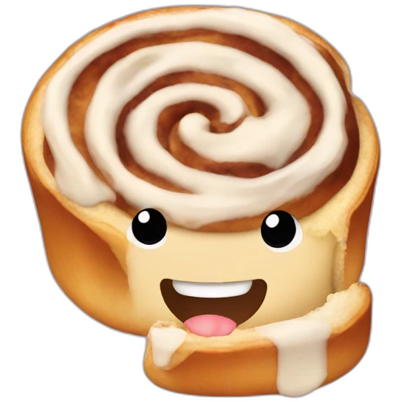 Cinnamon roll emoji