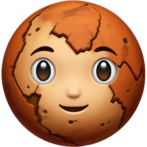 Planet mars  emoji