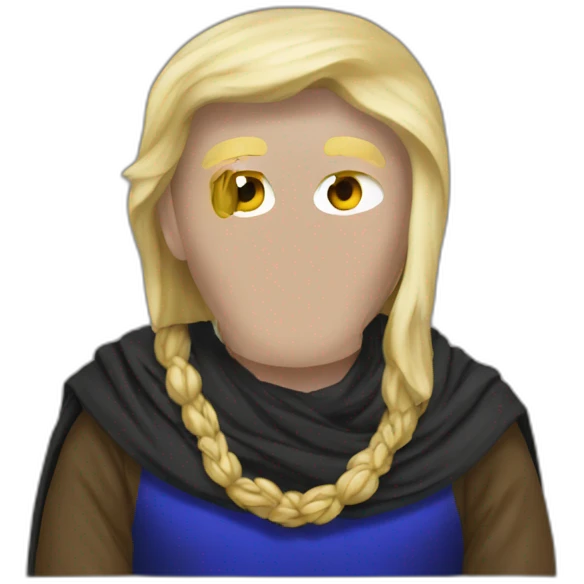 trump wearing a hiyab emoji