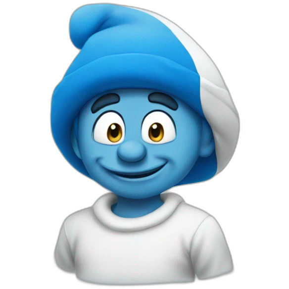 smurf emoji