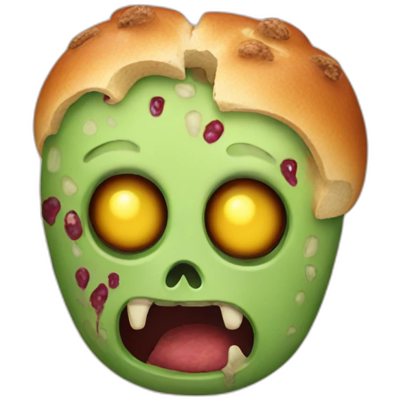 zombie bread emoji
