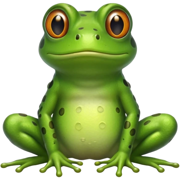 Dumb frog emoji