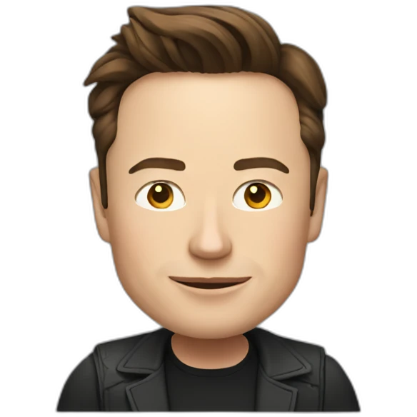 Elon Musk emoji