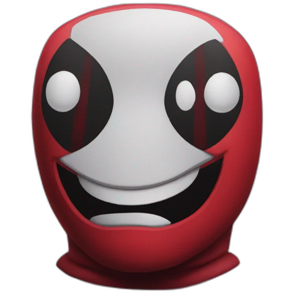 shocked deadpool emoji