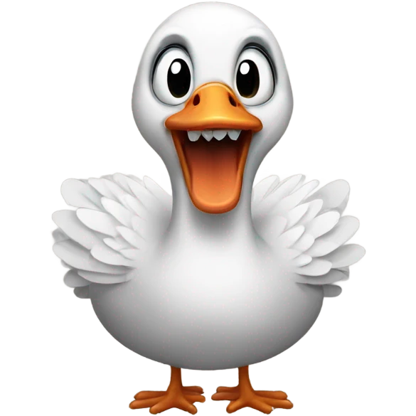Scary Goose emoji