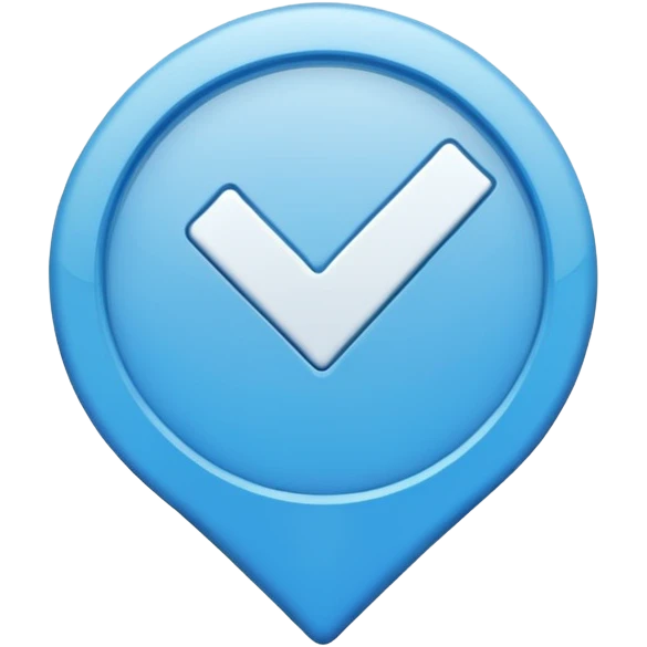 Mavi tik emoji