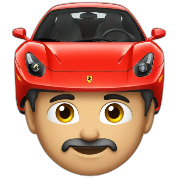 ferrari emoji