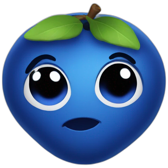 Blueberry emoji