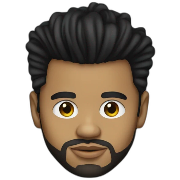 The weeknd emoji