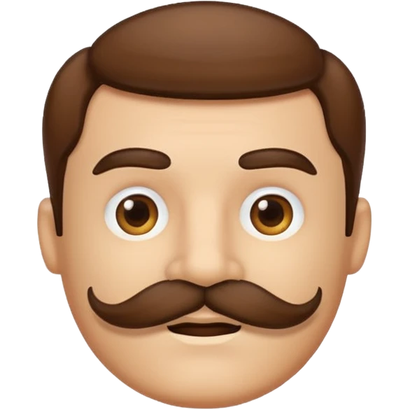 mustache emoji