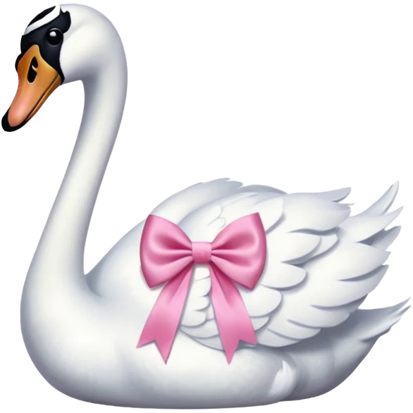 🦢🎀 emoji