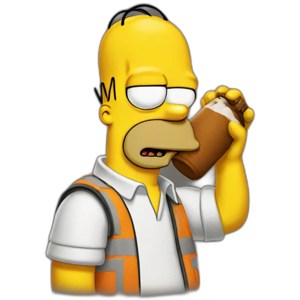 Homer simpson emoji