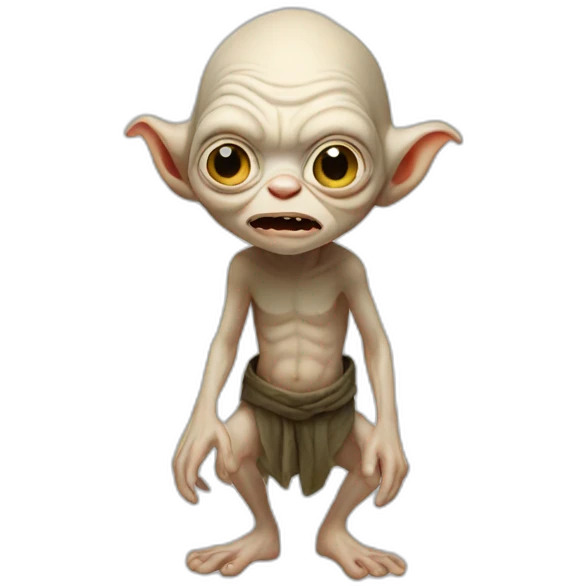 Gollum emoji