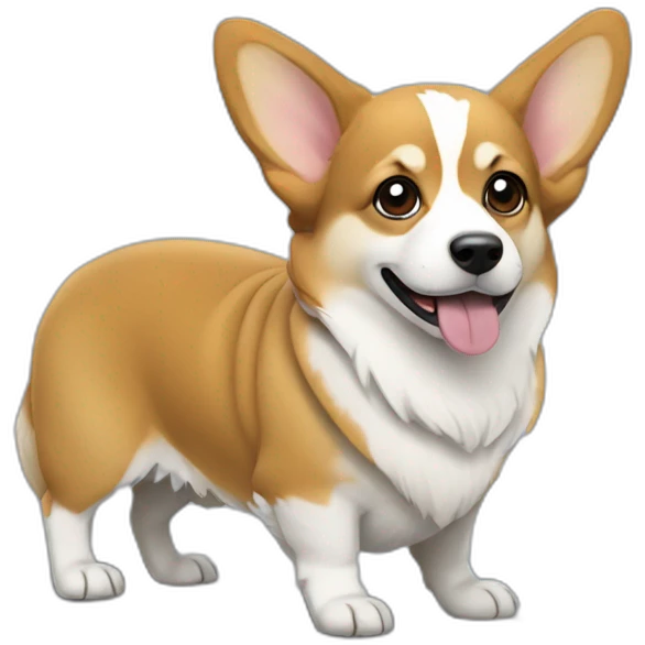 corgi jedi emoji