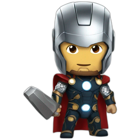 thor as ironman emoji