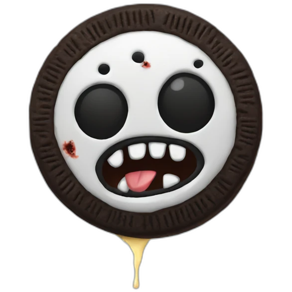 zombie oreo emoji