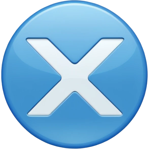 Blue circle Verification tick emoji