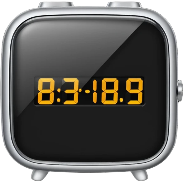 iphone alarm clock  emoji