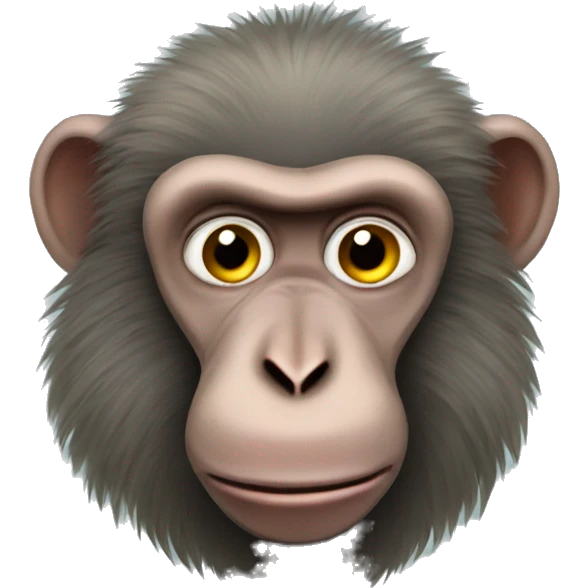 sneaky baboon emoji