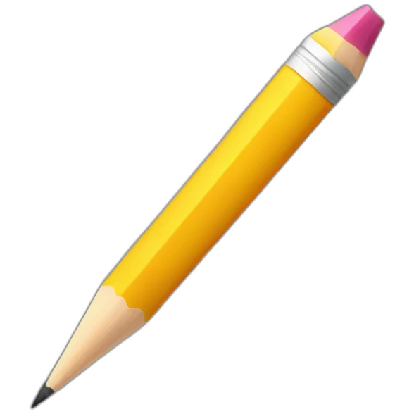 Space pencil emoji