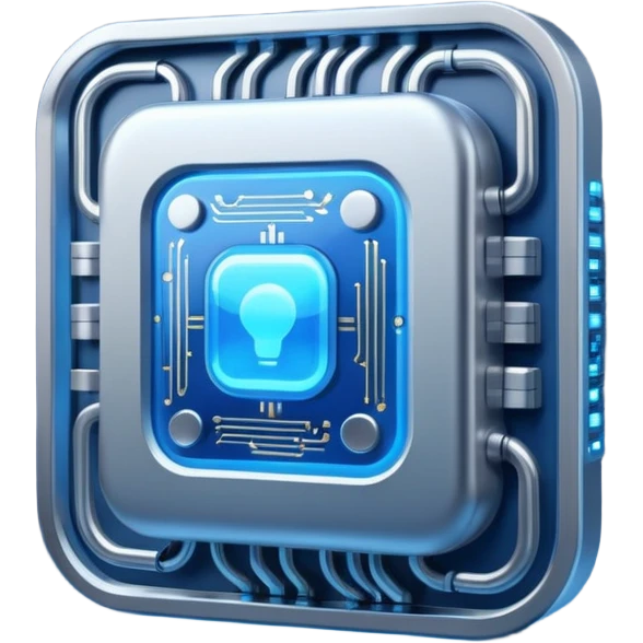 cpu with ai emoji