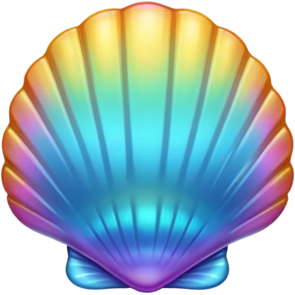 transparent shell emoji
