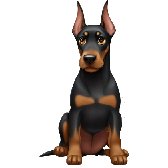 Doberman emoji