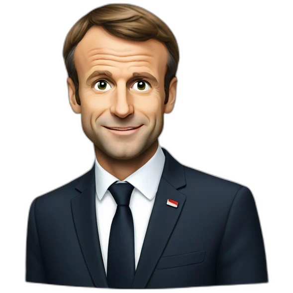 Emmanuel Macron emoji