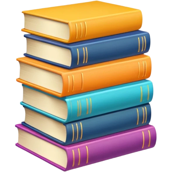 Libros para regreso a clases emoji