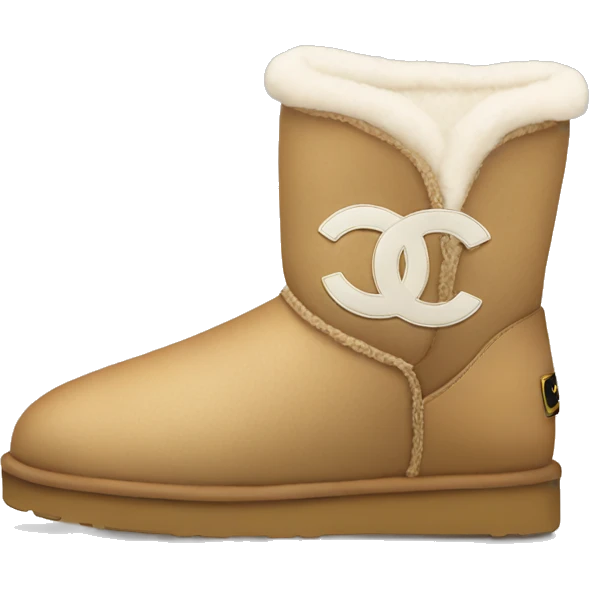 Chanel Ugg emoji